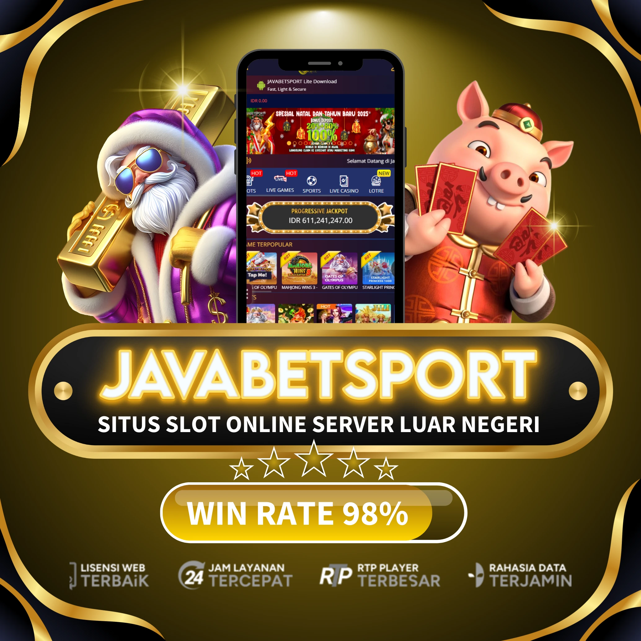 JAVABETSPORT | Situs Slot Gacor Maxwin Server Luar Negeri Terbaru